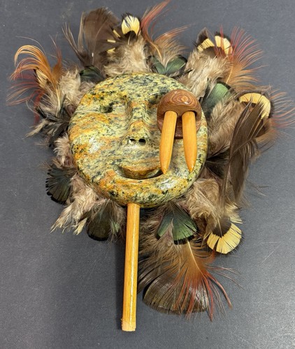 Inupiaq soapstone spirit - soapstone,