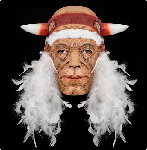 Native indian old man latex - indian,